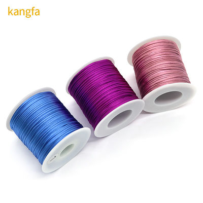 80μ Κινέζικος κόμπος Μακραμέ String 1mm Διαμέτρου Polyester Cord Thread για DIY κατασκευή κοσμημάτων