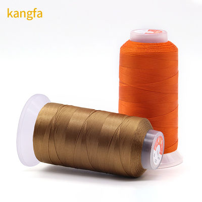 100g High Strength Bonded Polyester Thread για ποδοσφαιρική τσάντα ράψιμο βαμμένο σχέδιο