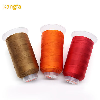 100g High Strength Bonded Polyester Thread για ποδοσφαιρική τσάντα ράψιμο βαμμένο σχέδιο