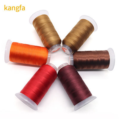 100g High Strength Bonded Polyester Thread για ποδοσφαιρική τσάντα ράψιμο βαμμένο σχέδιο