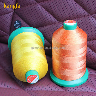 240 χρώματα Tex90 Heavy Duty Tan Nylon Thread Μέγεθος 90 250 D για δερμάτινα τζιν
