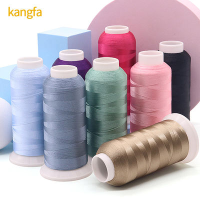 100 γραμμάρια βάρος 120D/2 Polyester κεντή νήμα 4000 μέτρα για το σταυροδέσιμο μηχανή
