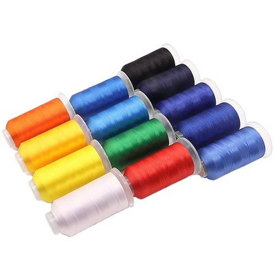 5000Yards Polyester Εμβότυρο Νήμα 120D/2 για Εικονικό Έμβοτυρο Βάρος / Κωνός 135g