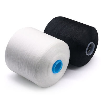 Λευκό 1,25kg 40/2 20/3 30/3 100% νήμα πολυεστέρα για OEM σε λευκό μοτίβο