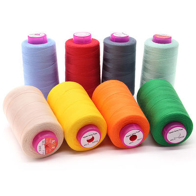 Kangfa 20s/6 100% Polyester Bag Closing Thread Sewing Thread Για τσάντα και OEM ODM
