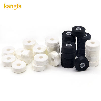 144pcs/box Σωστά ράμματα Προ-φλεγμονή κεντήματα Bobbins βαμμένο μοτίβο 75D/2 Καρτόνι 144pcs/box