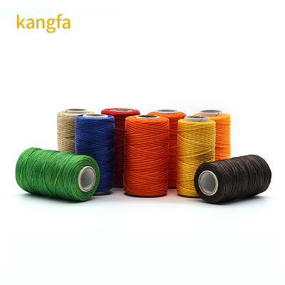 Υψηλής αντοχής 50m Polyester 210D/16 Δερμάτινο ράψιμο νήματος για δερμάτινη τσάντα πορτοφόλι