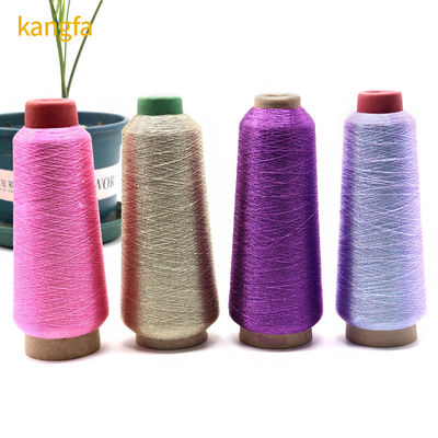 150D/2 Polyester Ειδώδης Μηχανή Εμβόλωσης Υψηλής θερμοκρασίας ανθεκτικός μεταλλικός νήμα