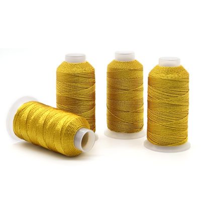 123g 6Ply Χρυσό και ασημένιο μετάξι Muti-νήματα κεντήματα νήματα για έργα χειροτεχνίας