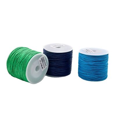 200 χρώματα 1 mm ράψιμο ράψιμο βαμβάκι κεραμμένο νήμα καλώδιο για δερμάτινα υλικά χειροτεχνίας