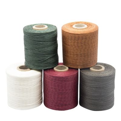 Πλέξιμο 400g 210D/16 Προαιρετικά χρώματα DIY χειροποίητο δέρμα ραφή 1mm επίπεδο κηρονομικό νήμα