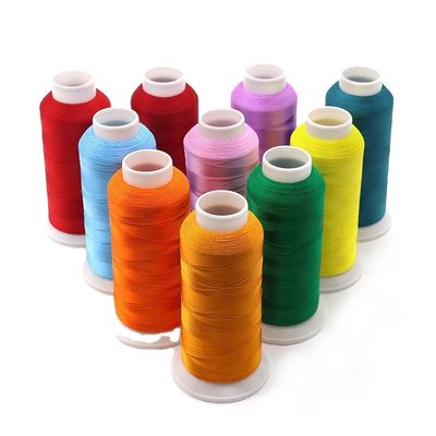 125G 4000 Yard 120d/2 100% νήμα κεντήματος από πολυεστέρα για υπολογιστική ραπτομηχανή