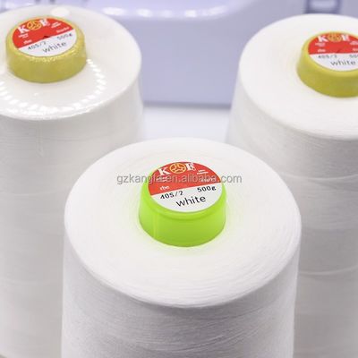 500G 40s/2 Δυνατό νήμα ραπτικής πολυεστέρας για ραπτομηχανή με χημική αντοχή