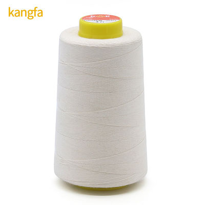 Μακρό νήμα βαμβακιού 20S/3 Tex90 TKT30 100% βαμβάκι για ράψιμο για κλωστοϋφαντουργικά έργα
