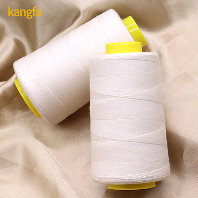 Μακρό νήμα βαμβακιού 20S/3 Tex90 TKT30 100% βαμβάκι για ράψιμο για κλωστοϋφαντουργικά έργα