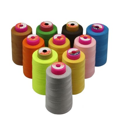 Αξονικό νήμα πολυεστέρα 100g 3300y ανά κώνιο 40s/2 Νήμα ραπτικής για βαριές εφαρμογές
