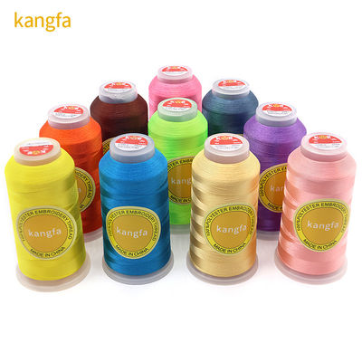 4000 Yard 120d/2 Mercerized Polyester Embroidery Thread για βιομηχανικές ραπτομηχανές
