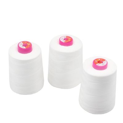 100% Polyester Ύφασμα ρούχων 40S/2 5000y χειροποίητο ανθεκτικό βαμβάκι Polyester