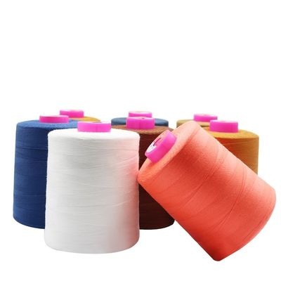 100% Polyester Ύφασμα ρούχων 40S/2 5000y χειροποίητο ανθεκτικό βαμβάκι Polyester