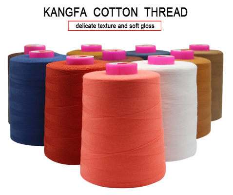 100% Polyester Ύφασμα ρούχων 40S/2 5000y χειροποίητο ανθεκτικό βαμβάκι Polyester
