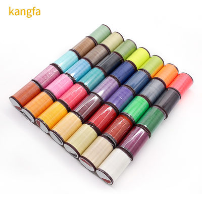 Κόκκινο νήμα από δέρμα Kangfa Boho 0,35-0,8 mm για ράψιμο στρογγυλών γνήσιων βελόνων με κερί