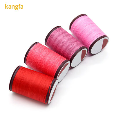 Κόκκινο νήμα από δέρμα Kangfa Boho 0,35-0,8 mm για ράψιμο στρογγυλών γνήσιων βελόνων με κερί