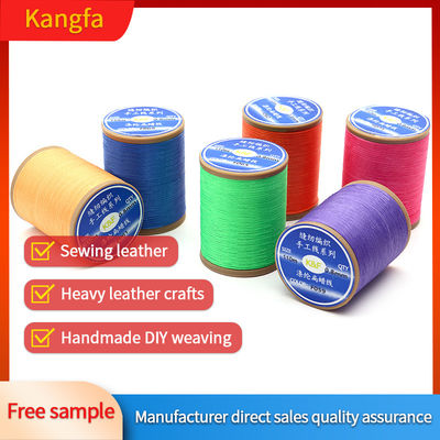 150D/16 Core Spun Yarn Polyester Waxed Thread για το Crochet Hilo Encerado Coser Zapatos
