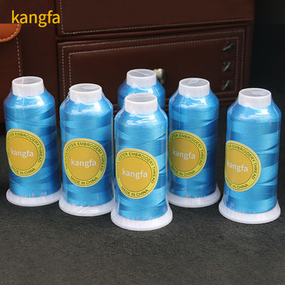 125g βάρος/κωνός 720 χρώματα 100% νήμα κεντήματος από πολυεστέρα για μηχανική κεντή