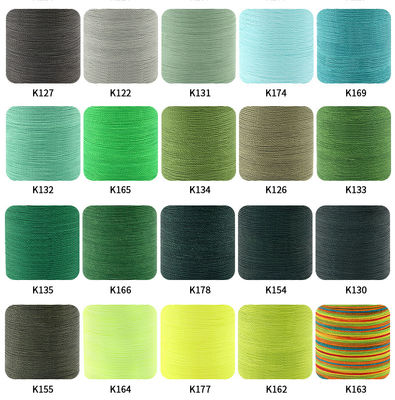 80m/Cone Kangfa χειροποίητο νήμα WEIXIN Waxed Polyester νήμα 0,8mm για την κατασκευή κοσμημάτων