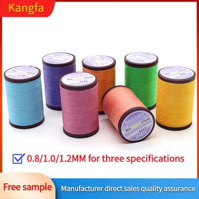 80m/Cone Kangfa χειροποίητο νήμα WEIXIN Waxed Polyester νήμα 0,8mm για την κατασκευή κοσμημάτων