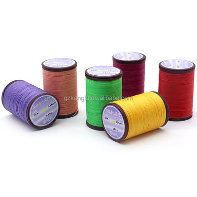 0.8mm στρογγυλό κεραμμένο νήμα Polyester Cord Support 7 ημέρες Sample Order Lead Time για DIY