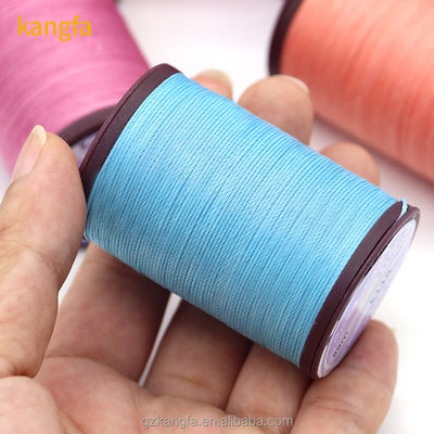 0.8mm στρογγυλό κεραμμένο νήμα Polyester Cord Support 7 ημέρες Sample Order Lead Time για DIY