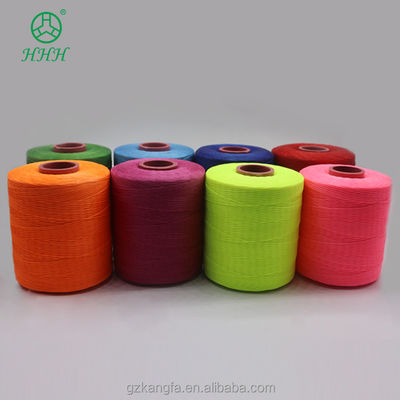 Προσαρμοσμένο 0,8 mm 1 mm 100% πολυεστέρα flat waxed braided thread αδιάβροχο για δερμάτινα είδη