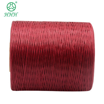 Προσαρμοσμένο 0,8 mm 1 mm 100% πολυεστέρα flat waxed braided thread αδιάβροχο για δερμάτινα είδη