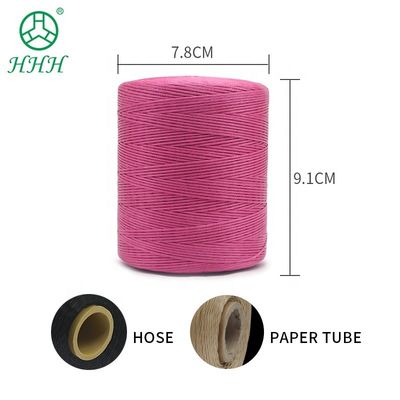 100% Polyester 240 χρώματα DIY χειροποίητο 250D/16 δερμάτινο ραπτικό νήμα 400g Custom Made