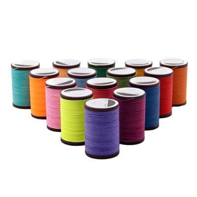 80m/Cone High Strength Polyester Sewing Thread Round Waxed Thread for Leather Hand-Art (Πολυεστέρας ραπτικής νήματος υψηλής αντοχής)
