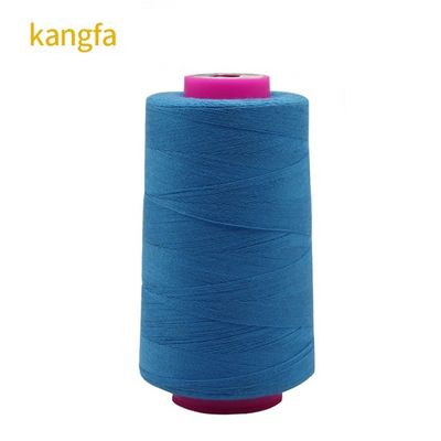 100% Polyester Spun Yarn Sewing Thread Ανθεκτικότητα στην τριβή για Jean Sewing