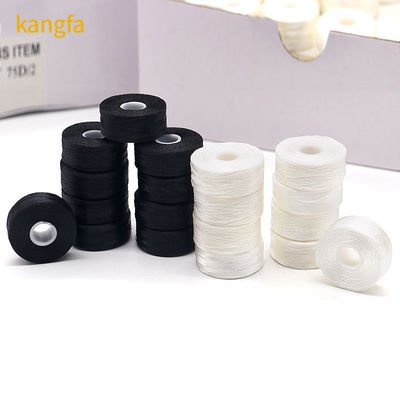 120 Yard/cone Polyester Embroidery Thread Colored Pre-wound Bobbin Thread για κέντραση