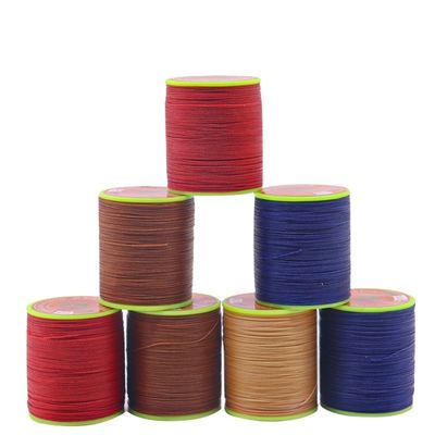 DIY Υψηλής αντοχής Πολυχρωματικό Στρογγυλό Πολυέστερ Δερμάτινο Ζαμπόν Φόραγμα 3 Πλάι
