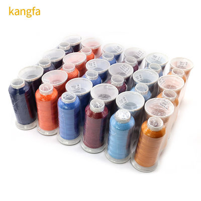 108D 120D/2 4000m 5000m Polyester νήμα για μηχανή κεντήματος Προαιρετική απαίτηση