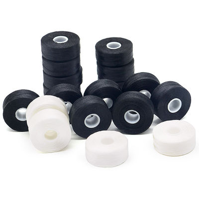 Διατηρήσιμο Παγκόσμιο 144pcs/box Λευκό/Μαύρο 75D/2 100% Πολυεστέρα Προεπιστυλωμένα Νήματα