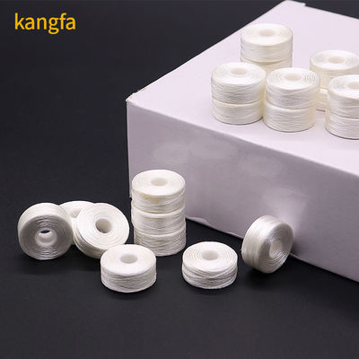 Διατηρήσιμο Παγκόσμιο 144pcs/box Λευκό/Μαύρο 75D/2 100% Πολυεστέρα Προεπιστυλωμένα Νήματα