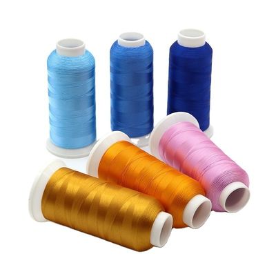 720 χρώματα Επιλογή Polyester κεντήματα νήμα 100g/Spool Προσαρμοσμένο από δωρεάν δείγμα
