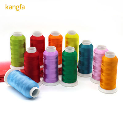 4000 Yard/cone Polyester κεντημένο νήμα για μηχανή κεντημάτων παρτίδα απόθεμα 700 χρώματα