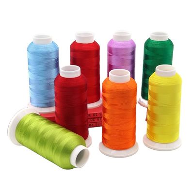 4000 Yard/cone Polyester κεντημένο νήμα για μηχανή κεντημάτων παρτίδα απόθεμα 700 χρώματα